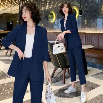 Women's Suit Jacket Summer Fashion Seven-point Sleeve Office