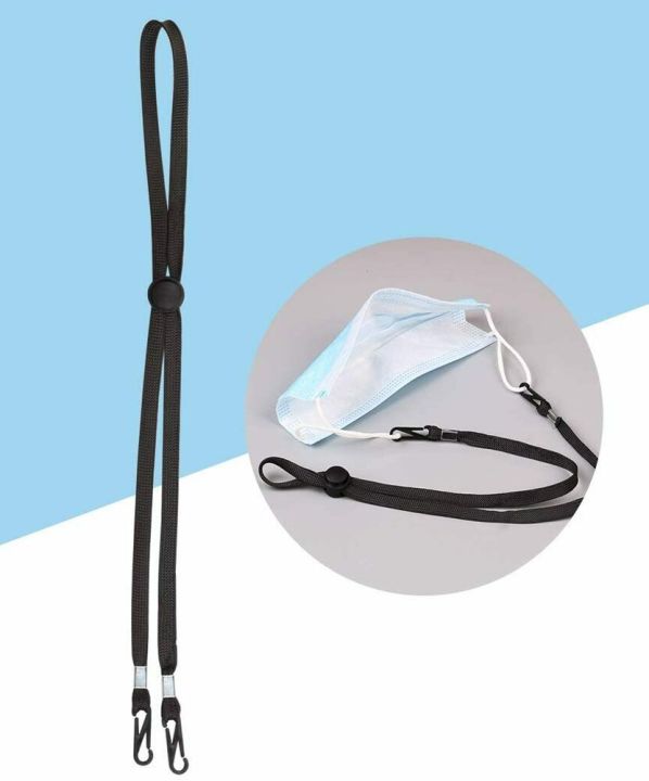 accessories-belt-fixing-rope-hanging-neck-rope-lanyard-adjustable-lanyard-elastic-band