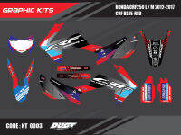 สติ๊กเกอร์วิบาก Honda CRF 250 L ทั้งคัน Graphic kit สติ๊กเกอร์เคลือบเงา สุดคุ้ม