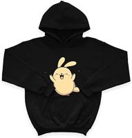 Kawaii Rabbit Kids Sponge Fleece Hoodie - Cool Kids Hoodie - Cute Print Hoodie for Kids