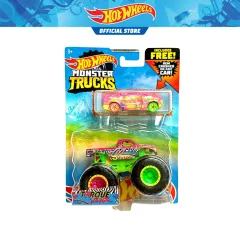 Hot Wheels Monster Trucks Roarin' Wreckers, 1 1:43 Scale Truck with Li –  Christy's Toy Outlet