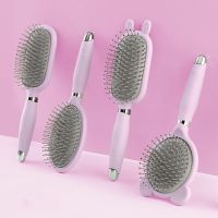 Cute Comb Anti Static Exhaust Air Cushion Comb Home Women Long Hair Curling Fluffy Air Bag Comb Head Massage Comb