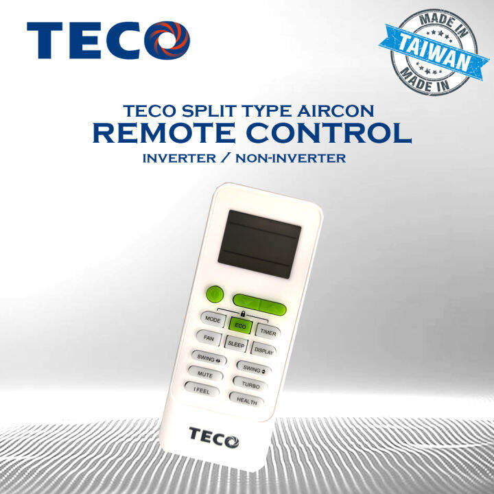TECO Remote Control Split type aircon Lazada PH