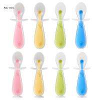 Q81A Babies Training Spoon with/without Suction Cup Children Infant Feeding Tableware Bowl Fork Spoon Sets