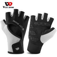 Neuim  Half Finger Cycling Gloves Summer Breathable Anti Slip Sport Bicycle Gloves Women Men MTB Road Bike Fitness Gloves