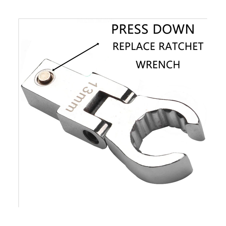 Ratchet Wrench Portable Ratchet Wrench Rotatable Removable Flexible