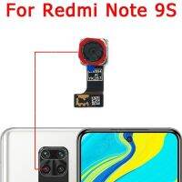 【❉HOT SALE❉】 anlei3 กล้องหน้าหลังด้านหลังสำหรับ Xiaomi Redmi Note 9 S Note9s 9 S โมดูลกล้องเซลฟี่ด้านหน้าด้านหน้าโมดูลอะไหล่ที่ยืดหยุ่น