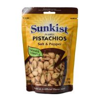 ราคาโดนใจ Hot item? Sunkist Salted &amp; Pepper Pistachios 150g