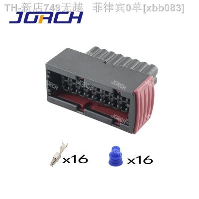 【CW】✳¤  1Set 16 Pin Female Electrical Plug 1-965427-1 Tyco