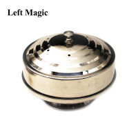 Fire Dove Pan Fire Dove Pan Double Load Magic Tricks Silver Double Layer Stage Magic ปรากฏ Tricks Illusion อุปกรณ์เสริม