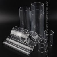 ；【‘； 2Pcs Length 25Cm O.D16-110Mm High Transparent Acrylic Tube DIY Aquarium Fish Tank Clear Glass Pipe Industry Clear Acrylic Pipe