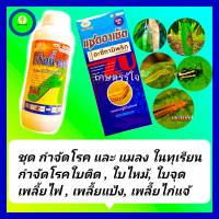 ชุด กำจัดโรคและแมลง ในทุเรียน คาร์เบนดาซิม 1 L+อะซีทามิพริด 1L ยาทุเรียน โรคใบติด ใบไหม้ ราแป้ง เพลี้ยไฟ เพลี้ยแป้งเพลี้ยไก่แจ้เพลี้ยหอย