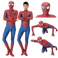 ชุดคอสตูมคอสเพลย์ Spider-Man ฮาโลวีน Zentai