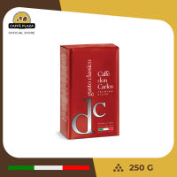 Don Carlos GUSTO CLASSICO 250g Italian Ground Coffee กาแฟคั่วบด กาแฟบดสำเร็จ คั่วกลาง กาแฟสดคั่วบด กาแฟบด กาแฟพรีเมียม กาแฟอิตาลี เกรดคลาสสิค