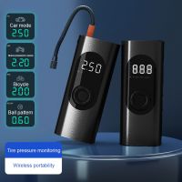 Portable Inflator Air Compressor Pump Car/USB Rechargeable 6000mAh for Car Motorcycle Bicycle Ball Wireless Tyre Air Pump Air Compressors  Inflators