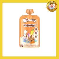 Peachy อาหารพร้อมทานเด็ก รสมะม่วงน้ำดอกไม้ ผสมมันเทศ และแครอทบด (สำหรับเด็ก 6 เดือน) 110g