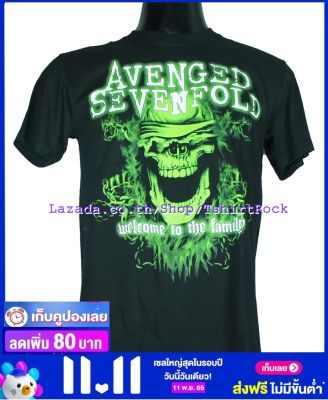 เสื้อวง AVENGED SEVENFOLD เสื้อยืดวงดนตรีร็อค เสื้อร็อค  A7x1261 ส่งจาก กทม.