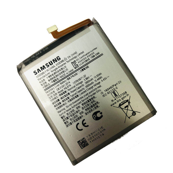 แบตเตอรี่-แท้-samsung-galaxy-m01-m015-m015f-m015g-ds-battery-แบต-hq-61n-4000mah-รับประกัน-3-เดือน