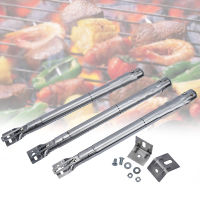 3pcs Universal BBQ Straight Barbecue Grill Tube Burners Stainless Steel Gas Grill Parts Replacement Outdoor Picnic Grilling