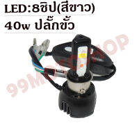 หลอดไฟหน้า RTD LED 4ชิป,8ชิป สีขาว MOTORCYCLE HEADLAMPS (มีให้เลือกหลายแบบ)