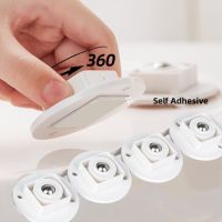 ❀♘ 4PC Furniture Casters Wheels Self Adhesive Heavy Duty Pulley 360° Rotation Strong Load-bearing Universal Wheel for Home Hardware