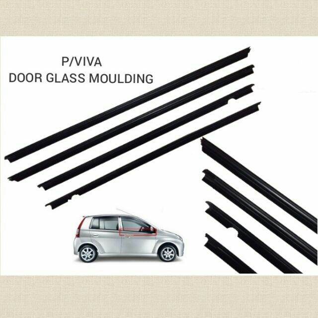Perodua Viva door glass moulding Lazada