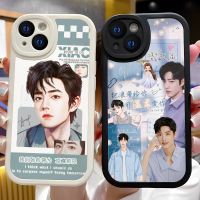 SNJNK MALL เคส ไอโฟน 肖战小羊皮手机壳适用于华为荣耀80OPPOa58xvivos15e苹果14周边软