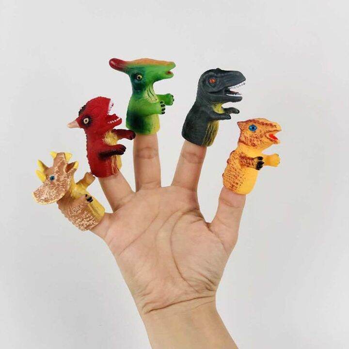 dinosaur-finger-puppets-fingertip-animal-model-doll-mini-refers-to-accidentally-simulation-1-to-3-to-6-years-old-educational-toys