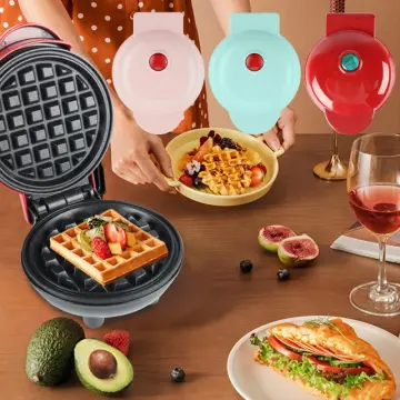PINLO Mini Sandwich Machine Breakfast Maker Multi Cookers Toasters Electric  Ovens Hot Plates Bread Pancake Waffle