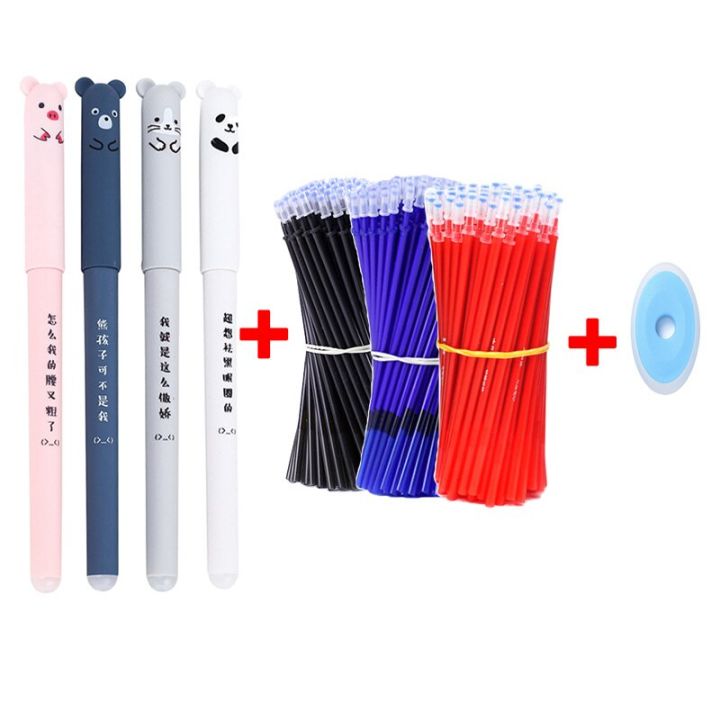 10Pcs/Set Gel Pen Kawaii Pen Stationery School supper cute girl's pen  Supplies Gel Ink Pen School Stationery Pen Kids Gifts