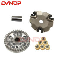 รถจักรยานยนต์คลัทช์ Variator Drive Face Pulley น้ำหนัก Assy สำหรับ Honda SCV 100 GCC WH100 LEAD100 SCV100 2002-2010