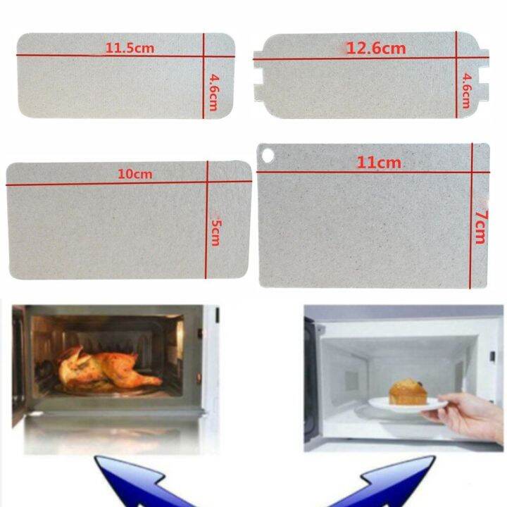 Microwave Oven Parts Mica Slice Super Thick Heat Insulation Accessories