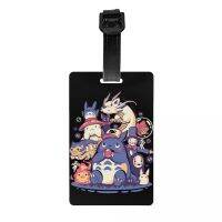 【CW】 Luggage Tags Creatures Spirits Suitcase Accessories Hayao Miyazaki Label ID