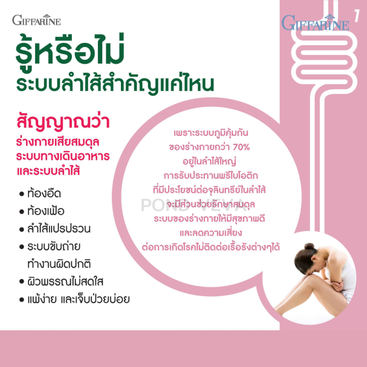 ไฟเบอร์-พรีไบโอติก-ใยอาหารสูง-giffarine-high-fiber-prebiotics