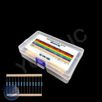 600ชิ้น30ชนิด X แต่ละชิ้น20ชิ้นชุดตัวต้านทานแบบฟิล์มโลหะ1กล่องชุดอุปกรณ์สำหรับต้านทานสารพัน1% 1/4วัตต์10r 22r 100r 150r 200r 1K 10K