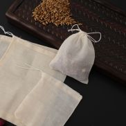 Gucar lọc trà tái sử dụng xách tay tự nhiên đóng gói thực phẩm Túi Túi vải