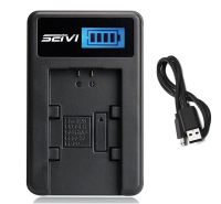 Battery Charger For Sony DCR-SX30, DCR-SX40, DCR-SX41, DCR-SX44, DCR-SX45, DCR-SX50, DCR-SX60 Handycam Camcorder