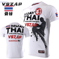 Muay 2023！New！Thai Mens Printed T-shirt High quality products （Freeprinting of names）