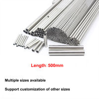 OD 2-13mm 304 Stainless Steel Capillary Steel Tube ความยาว 500mm Stainless Seamless Hollow Circular Tube for DIY Material-harjea4397887