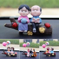 【CC】▲  1 Set Car Decoration Cartoon Couples Figure Figurines Ornament Interior Dashboard Accessories