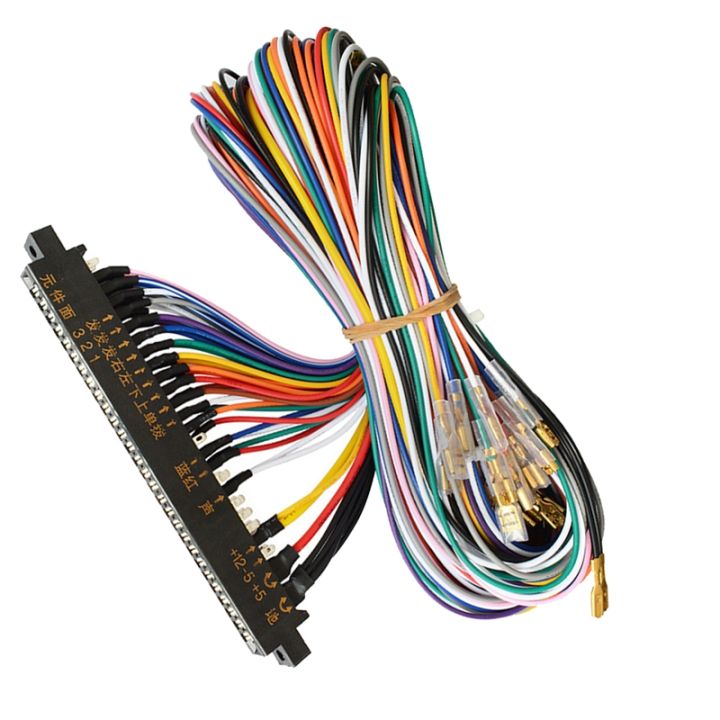 jamma-28-pin-arcade-cable-harness-joystick-button-connector-for-video-arcade-game-box-arcade-game-4-8pin