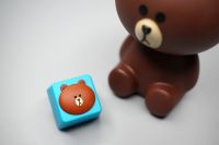 Artisan Bear Keys ปุ่มกดเรซิ่นการ์ตูนน่ารัก R4 OEM Cherry Mx Type