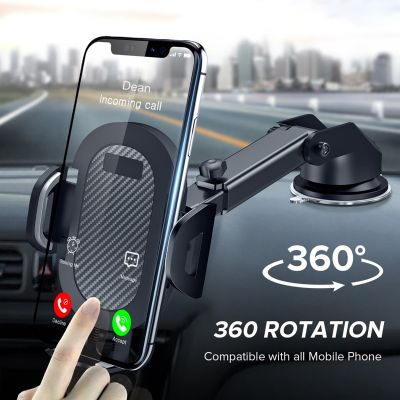 Car Phone Holder Smartphone Support in Car Cell Phone Holder Suction Cup Clip Stand Mobile Phone Holder Stand Car Mounts