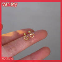 Variety ✨Hot Sale✨ ต่างหูแฟชั่นรูปหัวใจแบบเรียบง่าย1คู่ต่างหูกระดูกสำหรับผู้หญิงต่างหูกระดูกอ่อนต่างหูเกลียวของขวัญเครื่องประดับสำหรับร่างกาย