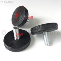 M8x40x18/23mm Black Plastic Long Adjustable Feet Screws Non-slip Furniture Adjustment Base Machinery Anti-Vibration