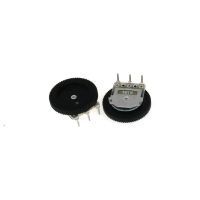 10pcs Double Gear tuning potentiometer B102 B103 B203 B503 B1K B10K B20K B50K 3Pin 16*2mm Dial Potentiometer