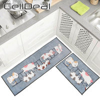 Modern Kitchen Mat Anti-Slip Entrance Doormat Hallway Bedroom Living Room Floor Carpet Balcony Bathroom Long Rug Home Decoration