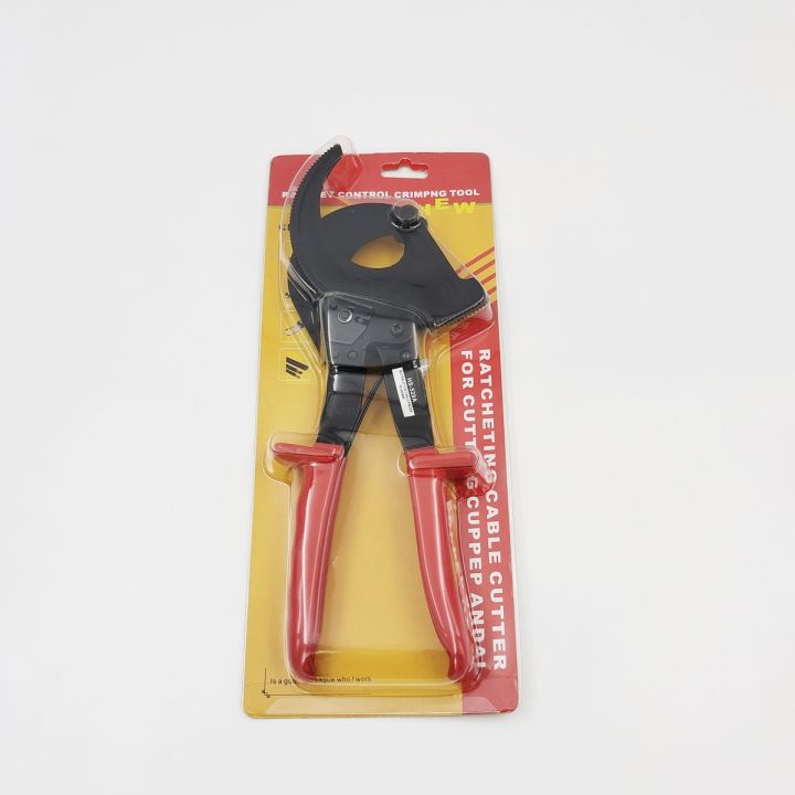 item-no-hs-520a-hand-cable-cutter-ratcheting-cable-cutter-คีมตัดสายเคเบิลแบบเฟืองล้อ-เหมาะสำหรับตัดสายไฟ-50-400mm-แข็งแรงทนทานใช้นานใช้ทน-สินค้าคุณภาพพร้อมส่ง