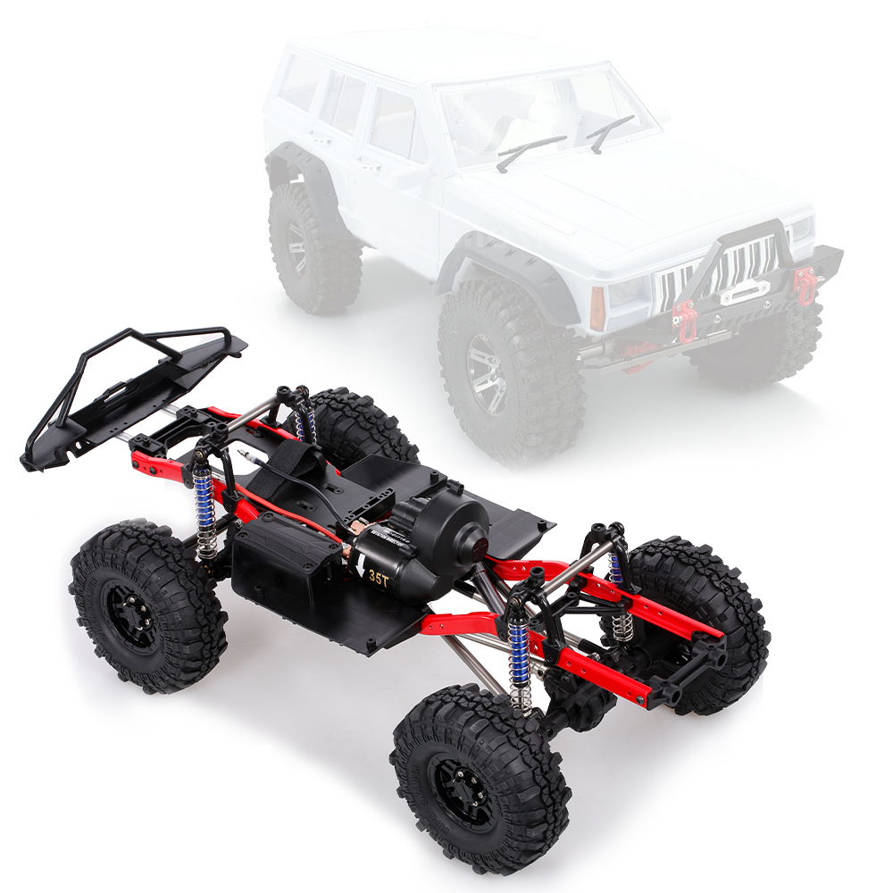 Axial 313mm Chassis Frame Kits for Axial SCX10 II 1/10 RC Crawler Car Upgrade 