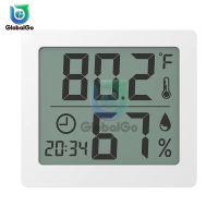 มัลติฟังก์ชั่เครื่องวัดอุณหภูมิความชื้นอัตโนมัติอิเล็กทรอนิกส์อุณหภูมิความชื้นตรวจสอบนาฬิกา3.2นิ้วหน้าจอ LCD ขนาดใหญ่
